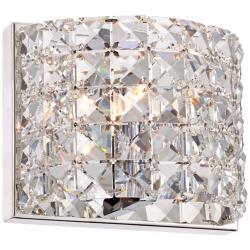 Vienna Full Spectrum Cesenna 5&quot; High Crystal LED Wall Sconce