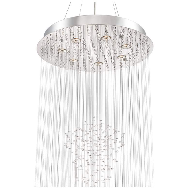 Image 5 Vienna Full Spectrum Cita 25 inch Chrome and Crystal 7-Light Chandelier more views