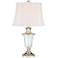 Vienna Full Spectrum Courtney Nickel and Crystal Traditional Table Lamp