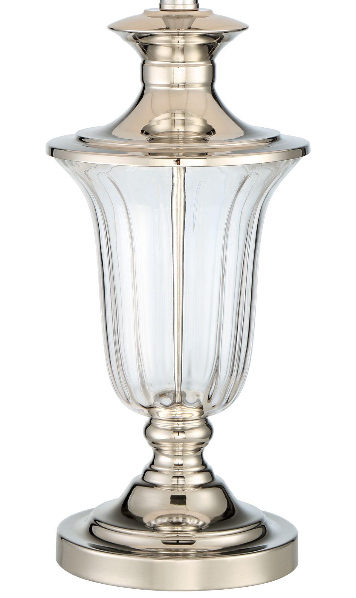 Image 3 Vienna Full Spectrum Courtney Nickel and Crystal Traditional Table Lamp more views
