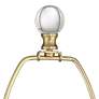 Thumbnail3 of Vienna Full Spectrum Crystal Segment Table Lamp more views