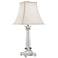 Vienna Full Spectrum Crystal Tapered Column Table Lamp