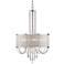 Vienna Full Spectrum Ellisia 19 3/4" Wide Crystal Shaded Chandelier