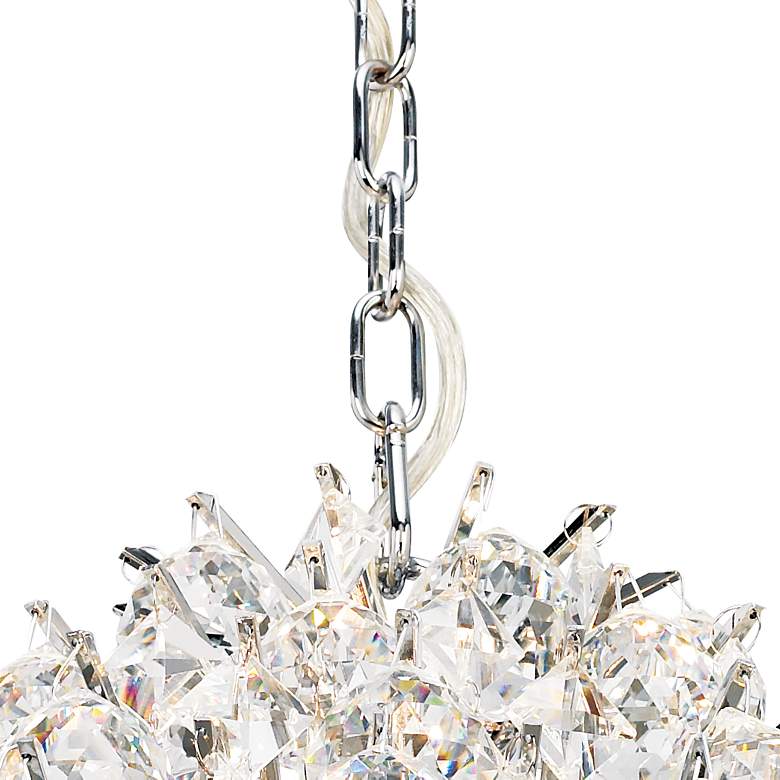 Image 5 Vienna Full Spectrum Essa 20" Wide Chrome and Crystal Pendant more views