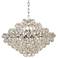 Vienna Full Spectrum Essa 24" Wide Chrome and Crystal Pendant Light