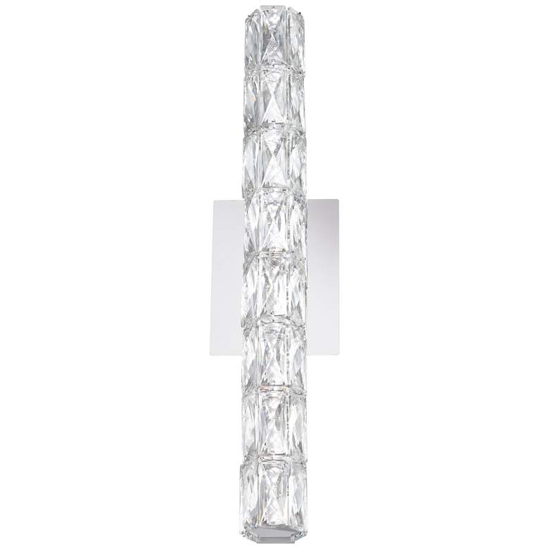 Image 6 Vienna Full Spectrum Evie 24 inch Chrome and Crystal LED Bath Bar Light more views
