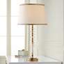 Vienna Full Spectrum Flora Gold and Crystal Table Lamp