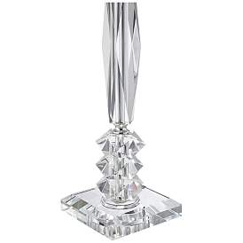 Image5 of Vienna Full Spectrum Glass Column 25 1/2" Cut Crystal Table Lamp more views