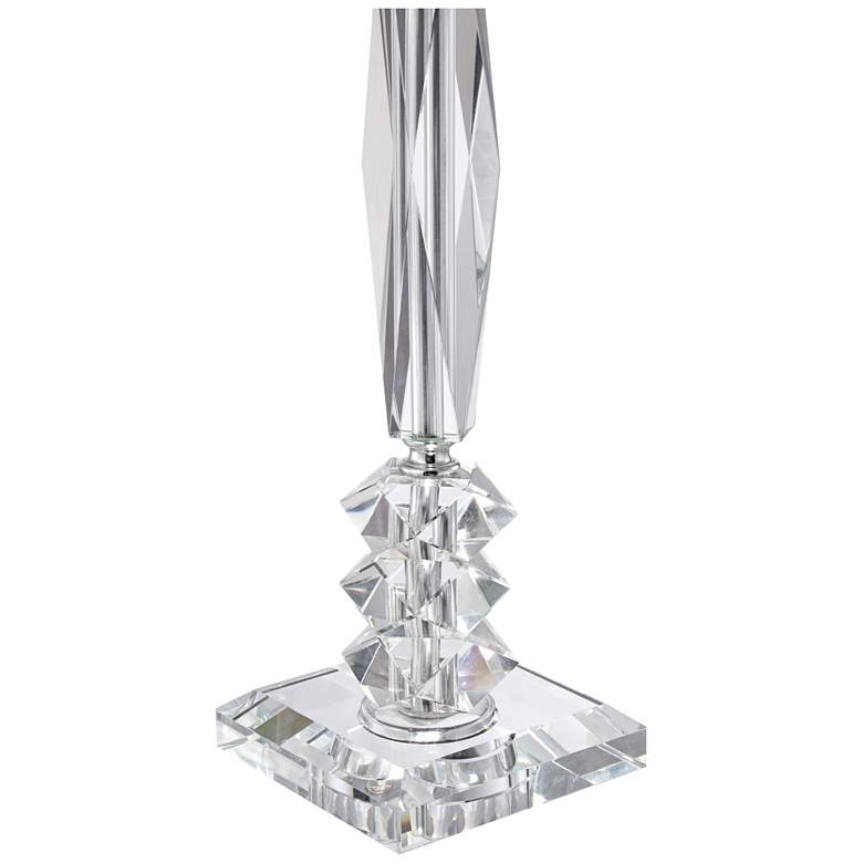 Image 5 Vienna Full Spectrum Glass Column 25 1/2" Cut Crystal Table Lamp more views