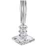 Vienna Full Spectrum Glass Column 25 1/2" Cut Crystal Table Lamp in scene