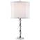 Vienna Full Spectrum Goddin 23" Faceted Clear Crystal Table Lamp