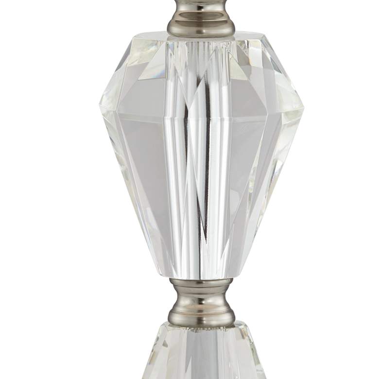 Image 2 Vienna Full Spectrum Hales 23 1/2" Clear Crystal Table Lamps Set of 2 more views