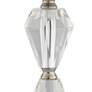 2_Vienna Full Spectrum Hales 23 1/2" Clear Crystal Table Lamps Set of 2 more views