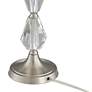 3_Vienna Full Spectrum Hales 23 1/2" Clear Crystal Table Lamps Set of 2 more views