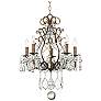 Thumbnail3 of Vienna Full Spectrum Jolie 19 1/2" Crystal Beaded 5-Light Chandelier