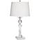 Vienna Full Spectrum Julian 25" Twist Column Luxe Crystal Table Lamp