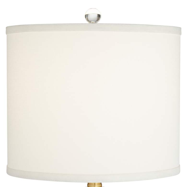 Image 4 Vienna Full Spectrum Lana 38 1/2" Crystal Buffet Table Lamps Set of 2 more views