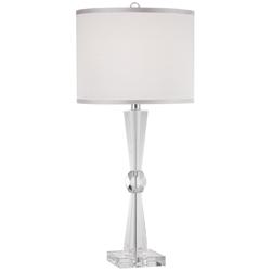 Vienna Full Spectrum Linley 29&quot; High Element Crystal Glass Table Lamp
