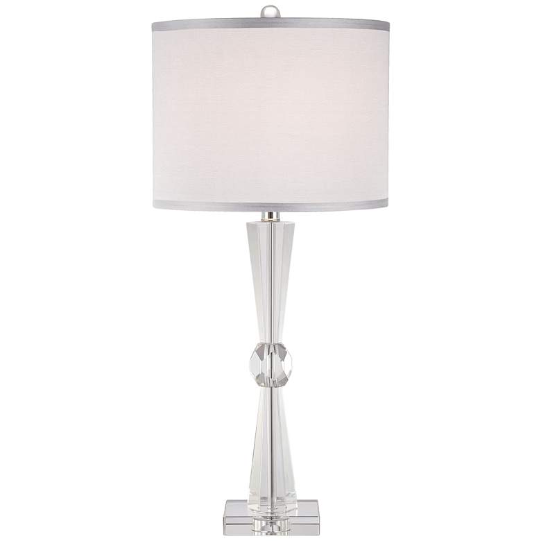 Image 6 Vienna Full Spectrum Linley 29" High Element Crystal Glass Table Lamp more views