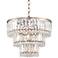 Vienna Full Spectrum Magnificence 14 1/4" Tiered Crystal Chandelier