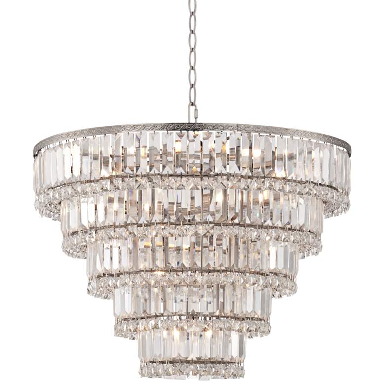 Image 3 Vienna Full Spectrum Magnificence 24 1/2 inch 15-Light Crystal Chandelier