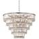 Vienna Full Spectrum Magnificence 24 1/2" 15-Light Crystal Chandelier