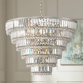 Image1 of Vienna Full Spectrum Magnificence 28 1/2" 21-Light Crystal Chandelier