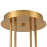 Vienna Full Spectrum Melwick 28" Modern Gold Crystal 12-Light Pendant