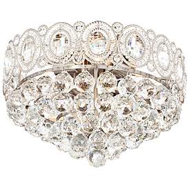 Image2 of Vienna Full Spectrum Moira 16" Wide Crystal Ceiling Light