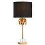 2_Vienna Full Spectrum Monaco 27 1/2" High Crystal and Brass Table Lamp