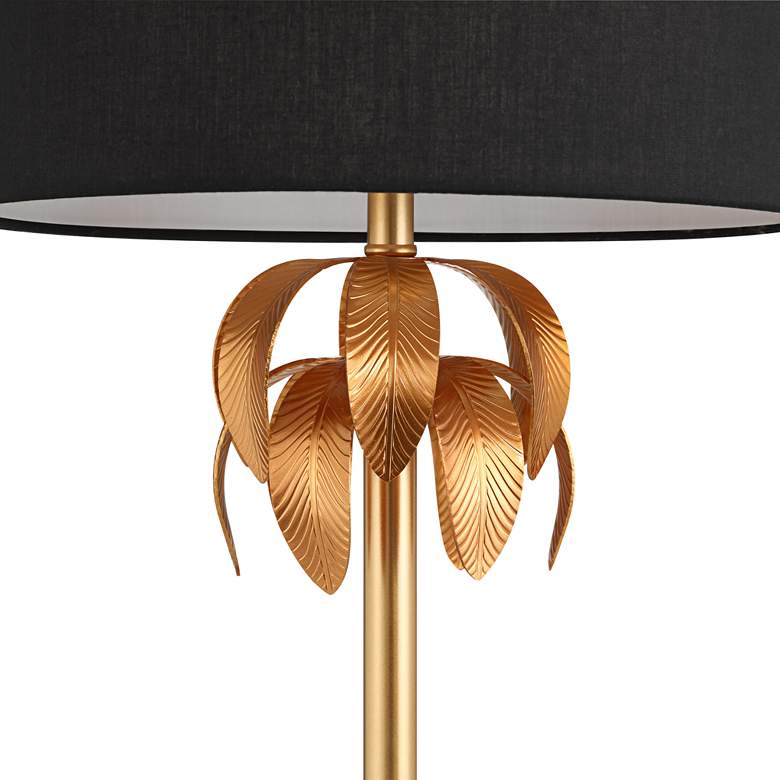 Image 4 Vienna Full Spectrum Monaco 27 1/2" High Crystal and Brass Table Lamp more views