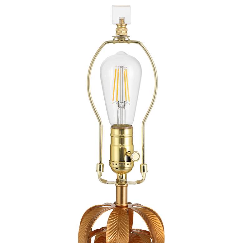 Image 6 Vienna Full Spectrum Monaco 27 1/2" High Crystal and Brass Table Lamp more views
