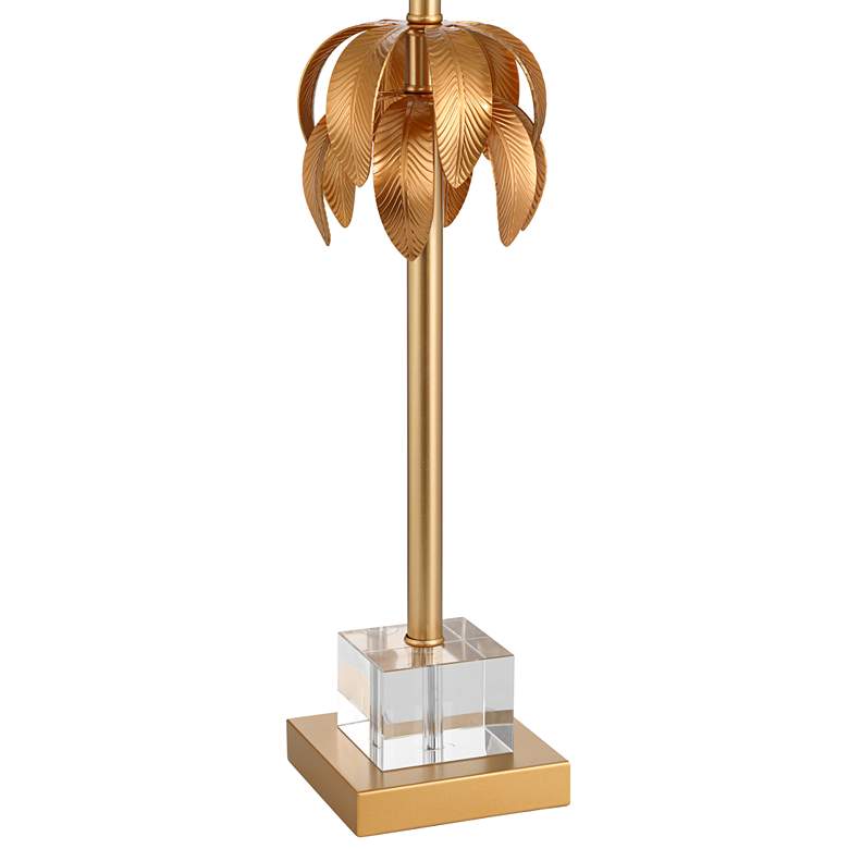 Image 7 Vienna Full Spectrum Monaco 27 1/2" High Crystal and Brass Table Lamp more views