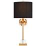 Vienna Full Spectrum Monaco 27 1/2" High Crystal and Brass Table Lamp