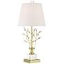 Watch A Video About the Vienna Full Spectrum Moritz Gold Branch and Crystal Table Lamp