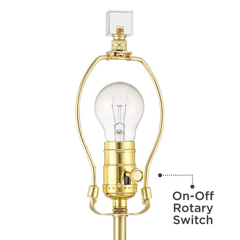Image 5 Vienna Full Spectrum Moritz 21 1/2" Gold Branch and Crystal Table Lamp more views