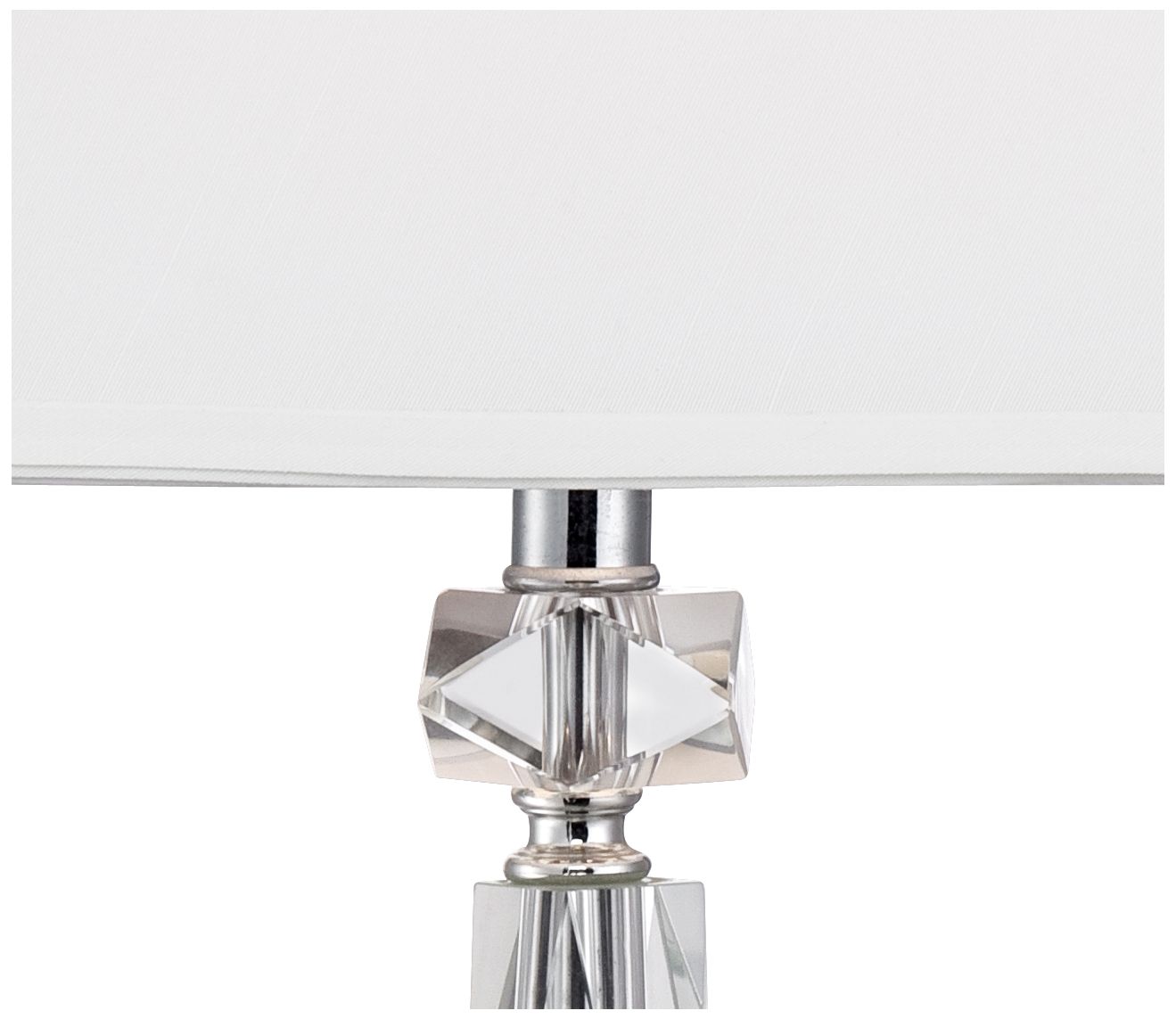 Image 4 Vienna Full Spectrum Moxie 25 1/2" Cut Crystal Column Table Lamp more views