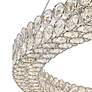 Vienna Full Spectrum Perriello 27 1/2" Crystal Ring LED Chandelier