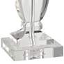 6_Vienna Full Spectrum Sherry 25" Crystal Table Lamp with Gray Shade more views
