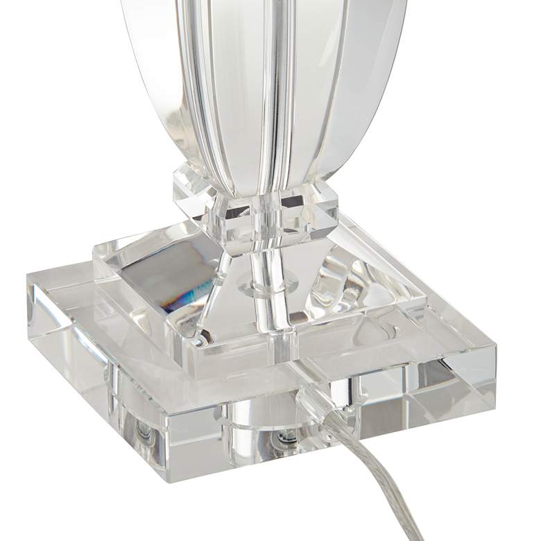 Image 7 Vienna Full Spectrum Sherry 25" High Crystal Table Lamps Set of 2 more views