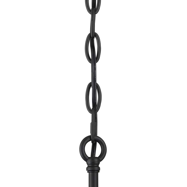 Image 6 Vienna Full Spectrum Sofie 8" Black and Crystal Mini Pendant Light more views