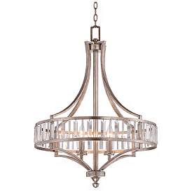 Image5 of Vienna Full Spectrum Soft Silver 24" Wide 4-Light Crystal Chandelier more views