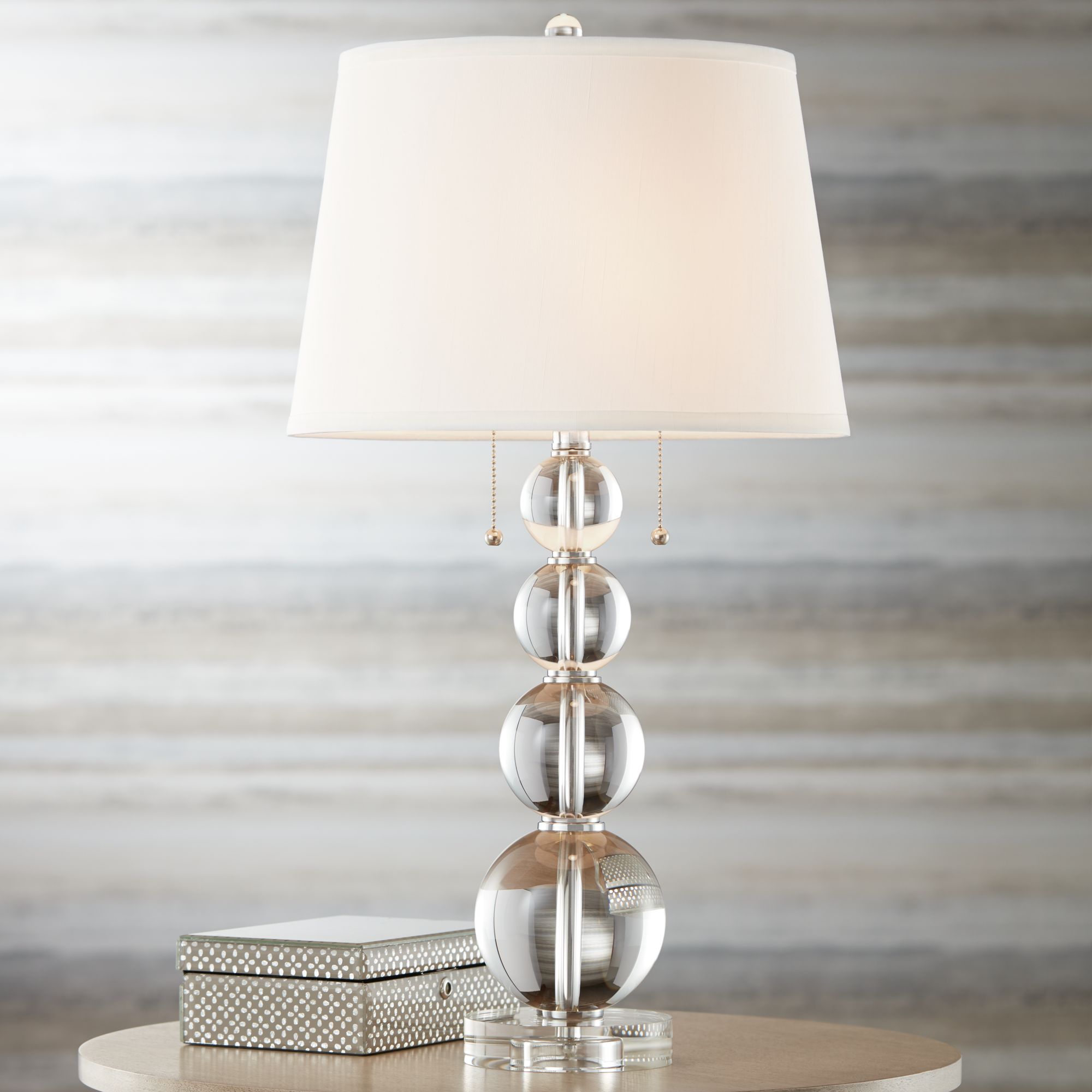 trilage arc floor lamp