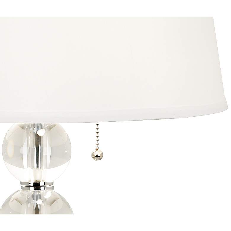 Image 6 Vienna Full Spectrum Stacked Spheres 26 1/2" Crystal Table Lamp more views
