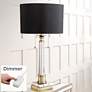 Thumbnail1 of Vienna Full Spectrum Stephan Crystal Table Lamp with Table Top Dimmer