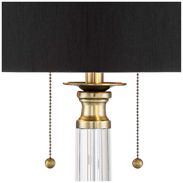 Image 3 Vienna Full Spectrum Stephan Crystal Table Lamp with Table Top Dimmer more views