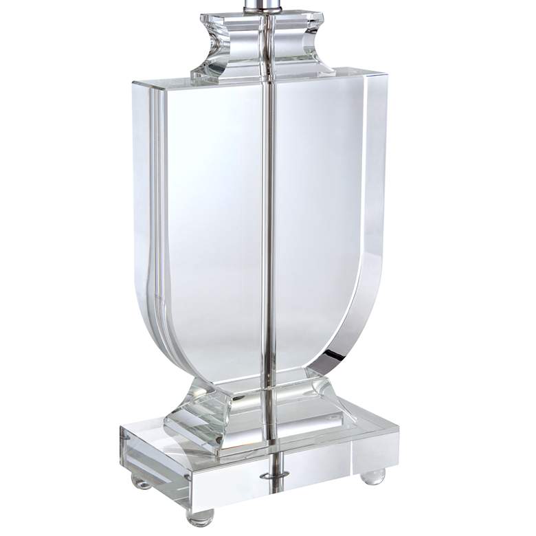 Image 6 Vienna Full Spectrum Tilde 26 1/4" Clear Crystal Urn Glass Table Lamp more views