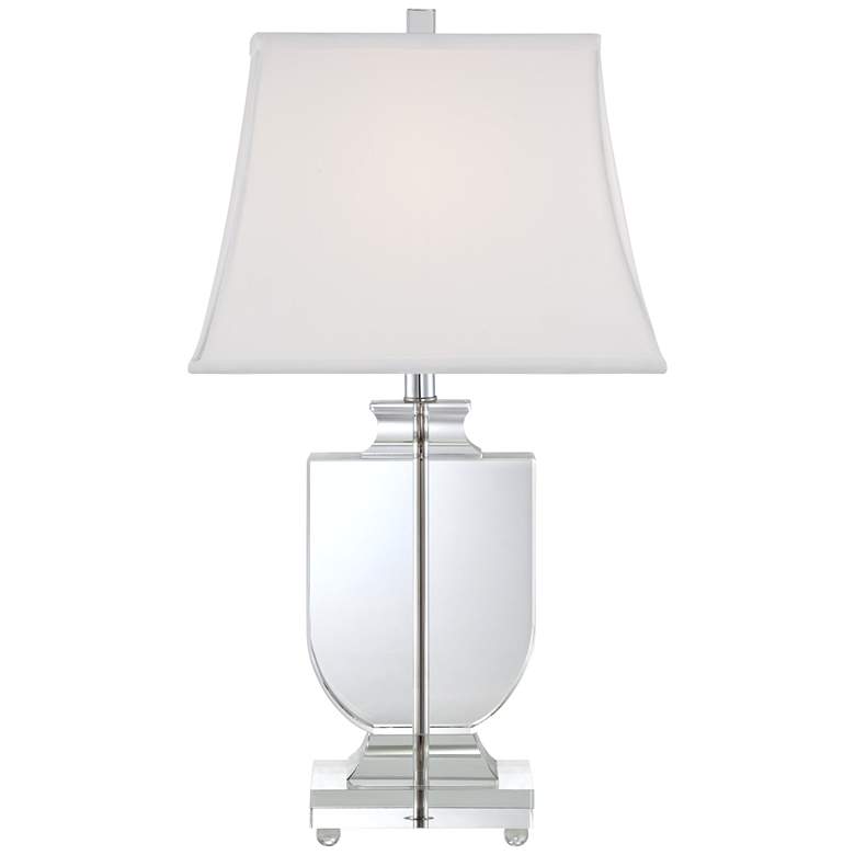 Image 7 Vienna Full Spectrum Tilde 26 1/4" Clear Crystal Urn Glass Table Lamp more views