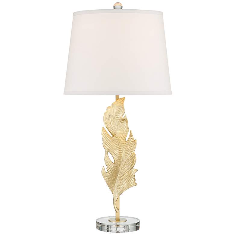 Image 2 Vienna Full Spectrum Trento 28 inch High Crystal and Gold Table Lamp