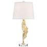 Watch A Video About the Vienna Full Spectrum Trento Crystal and Gold Table Lamp